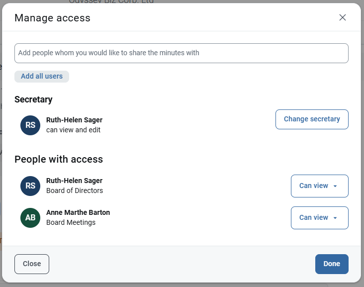 Meeting access change seceretary.PNG